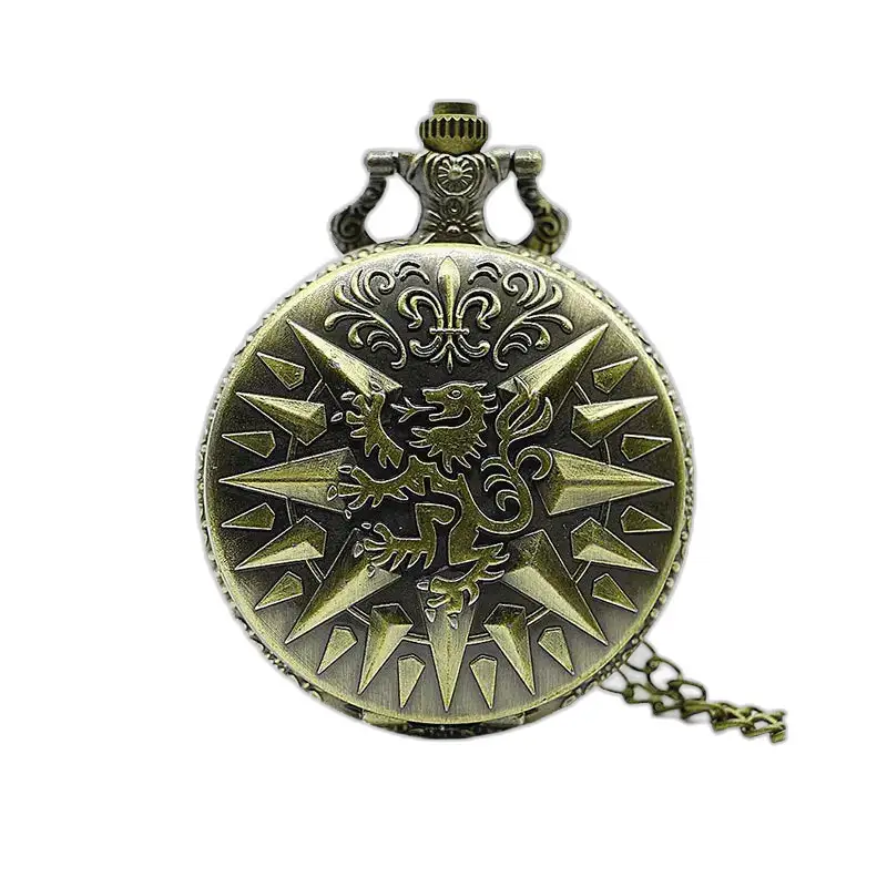 Gousset Collier Lannister Lion Vintage Homme Femme