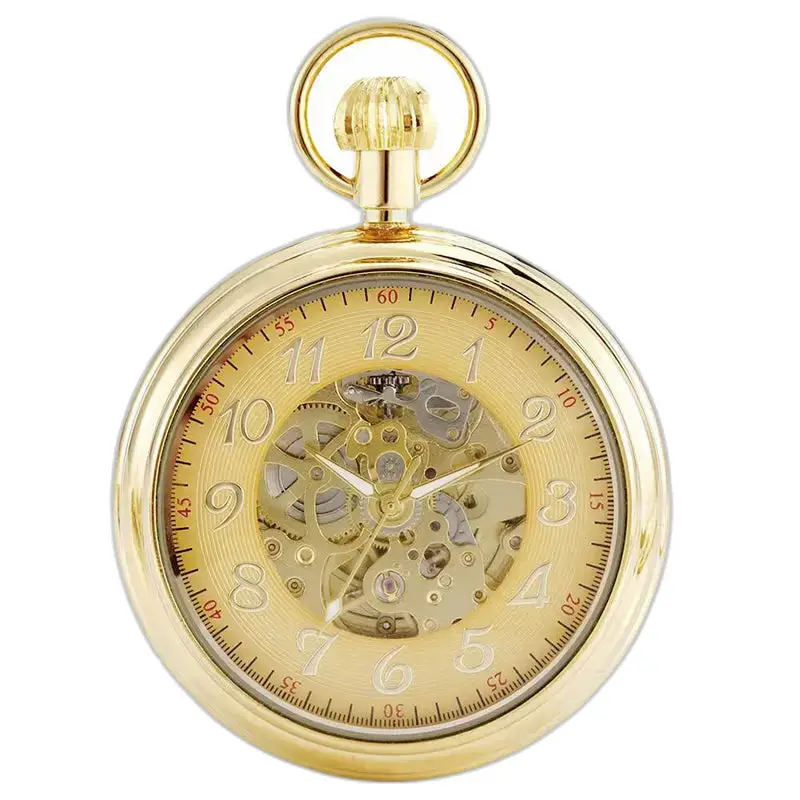 Montre à Gousset Automatique Cadran Ouvert Luxe