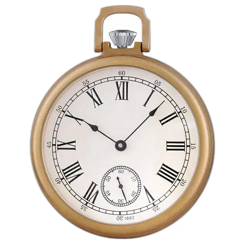 Montre à Gousset Automatique Or Rose Waterproof