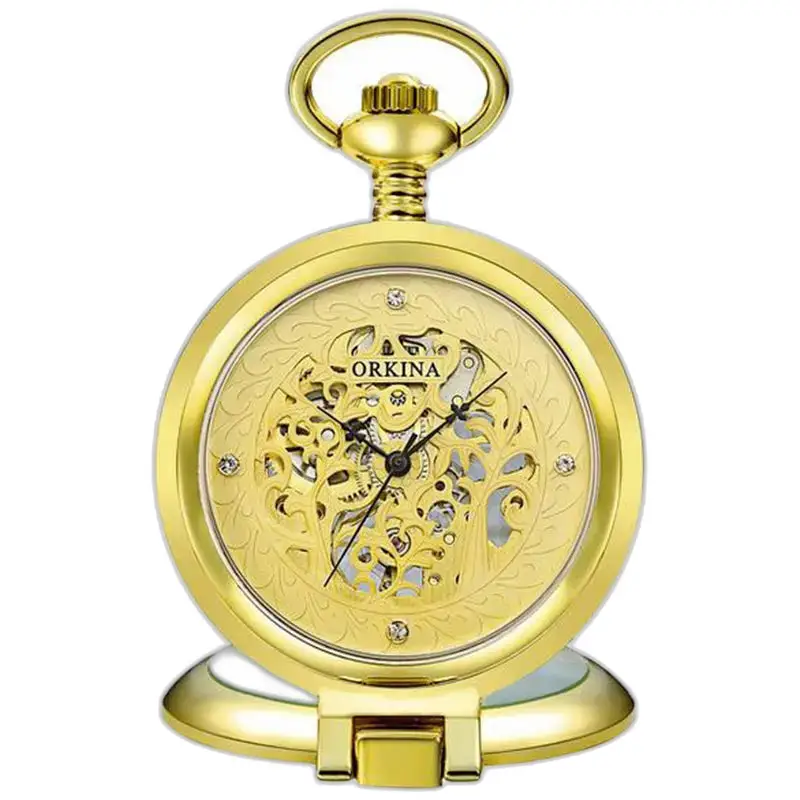 Montre à Gousset Chic Mécanique Or Remontage Manuel