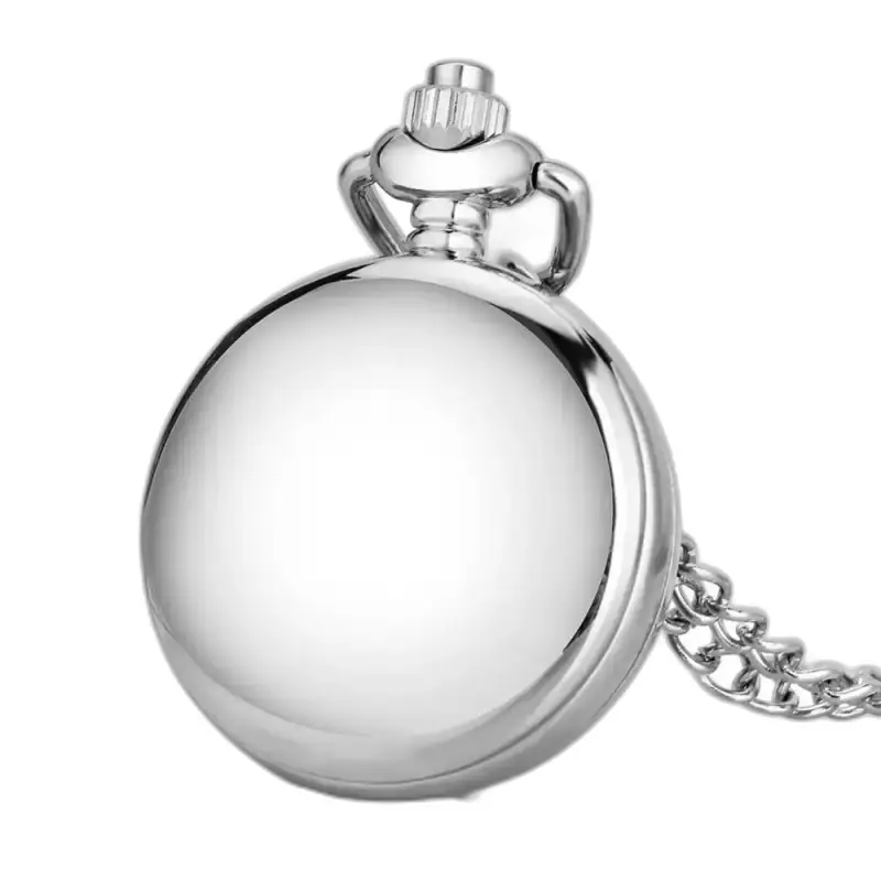 Montre collier Quartz Marilyne Monroe vintage avec chaîne en argent élégante