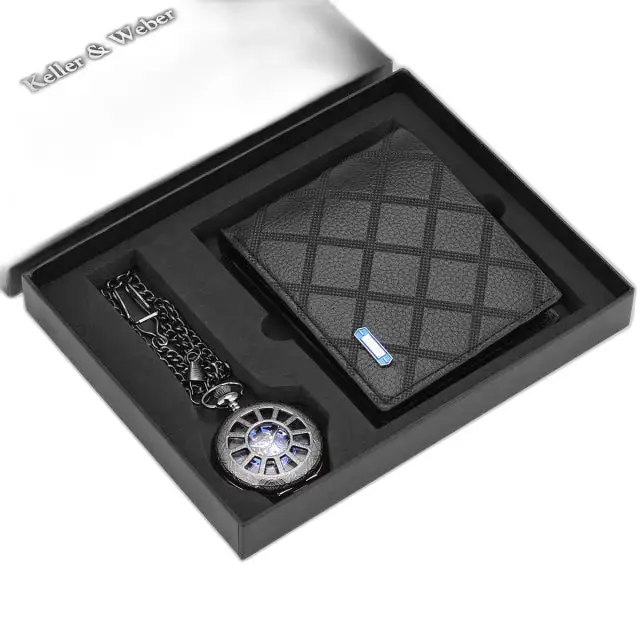 Coffret Cadeau Montre à Gousset Mécanique Chic - 4