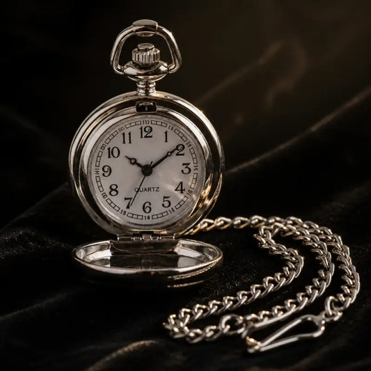 Montre à Gousset Collier Rose Femme Romantique - Univers Gousset