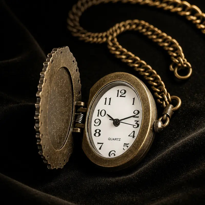 Montre à Gousset Collier Pendentif Elsa Vintage - Univers Gousset