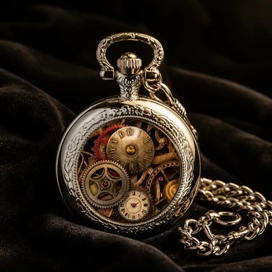 Montre à Gousset Collier Steampunk Vintage - Univers Gousset