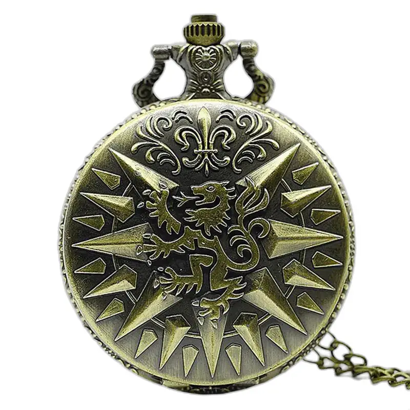 Gousset Collier Lannister Lion Vintage Homme Femme