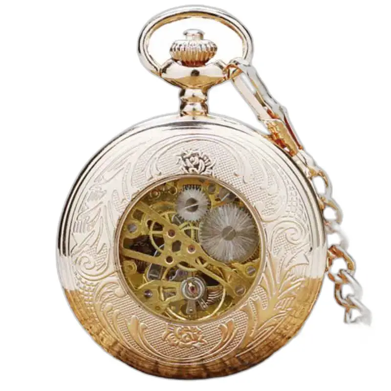 Luxe Ambre - Boîtier de Montre Poche à Gousset