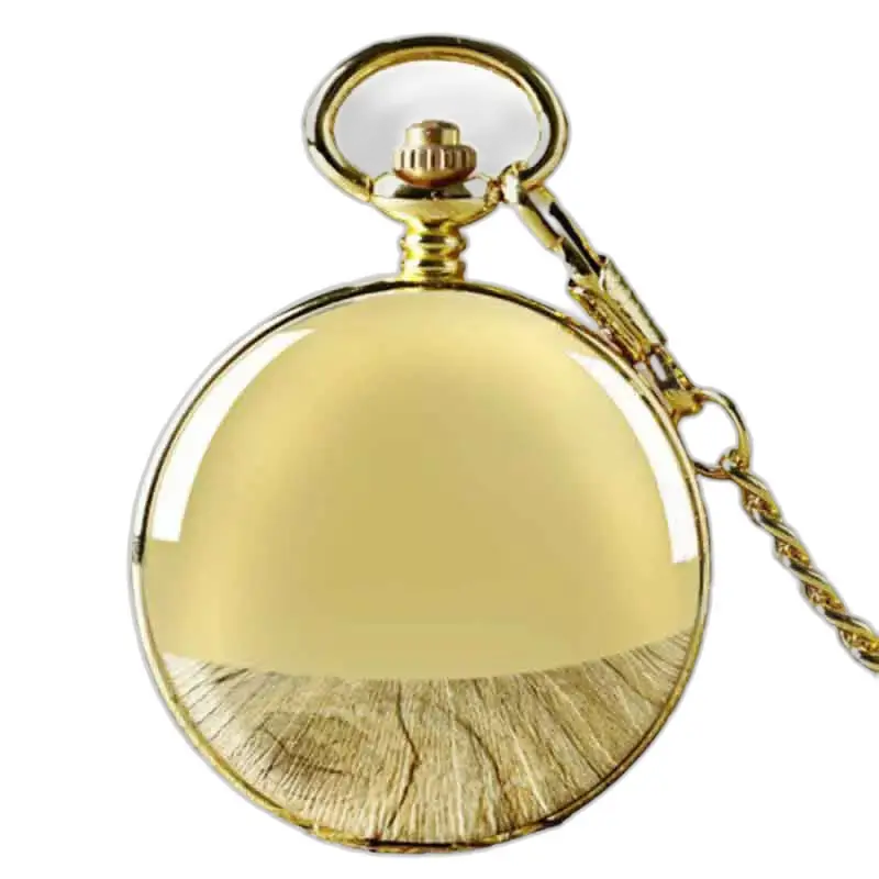 Luxe Perle D’or Montre de Poche Automatique
