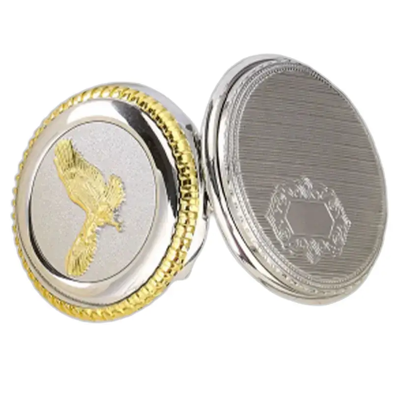 Montre à Gousset Aigle Or et Argent Luxe
