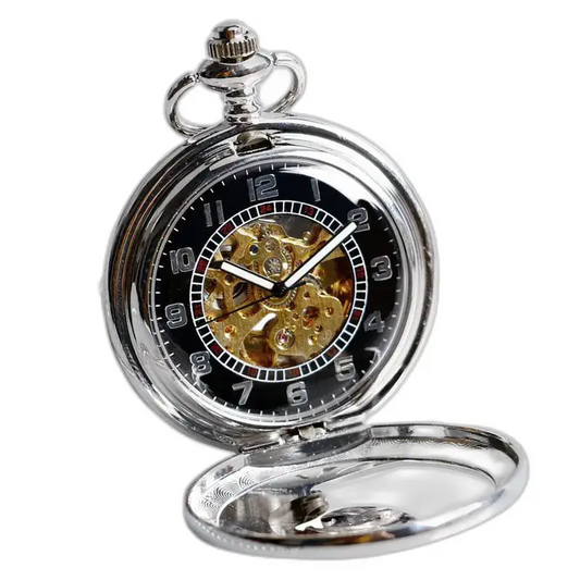 Montre à Gousset Argent Chic Automatique