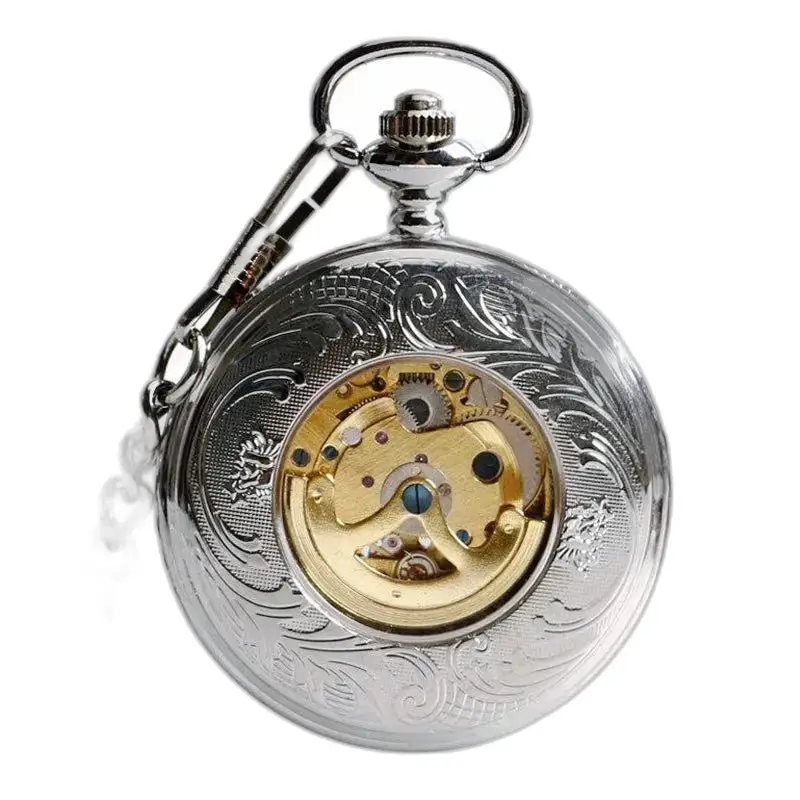 Montre à Gousset Argent Chic Automatique