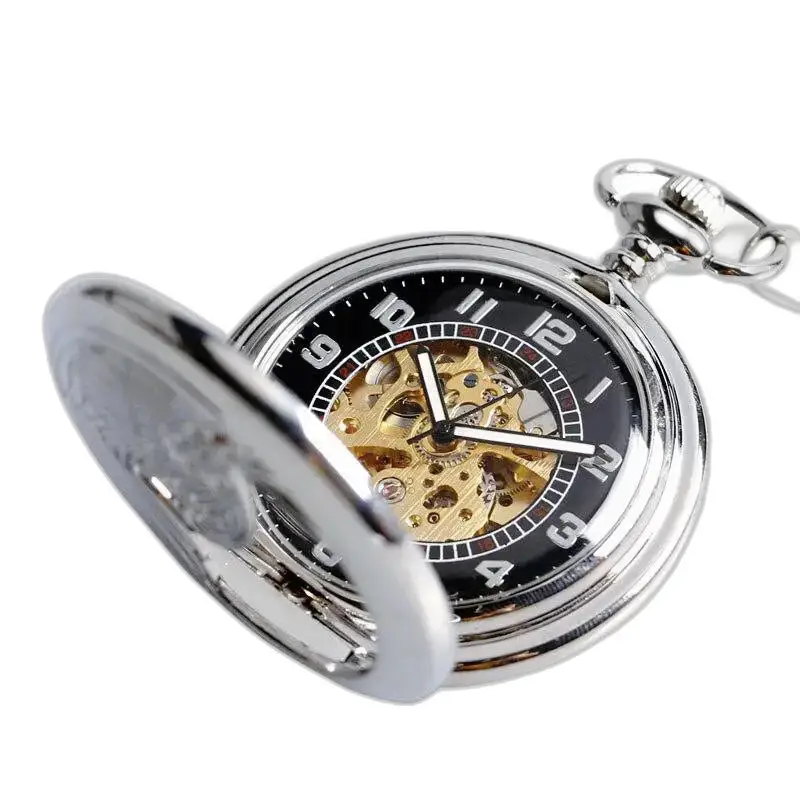 Montre à Gousset Argent Chic Automatique