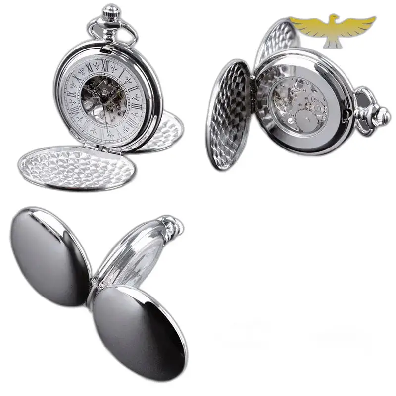 Montre à Gousset Argent Double Chasseur Classique