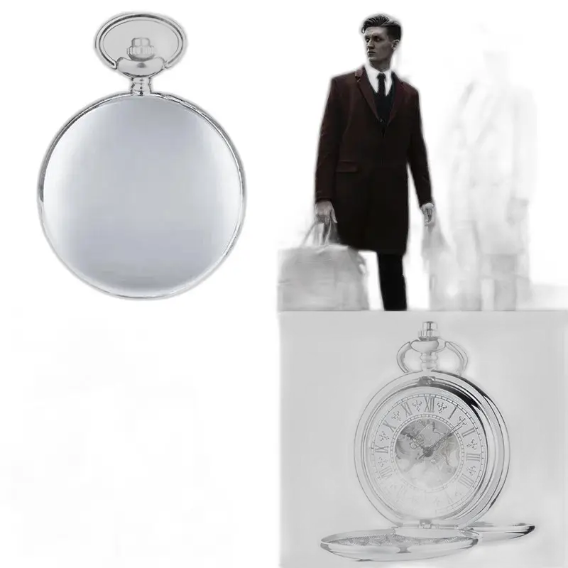 Montre à Gousset Argent Double Chasseur Classique