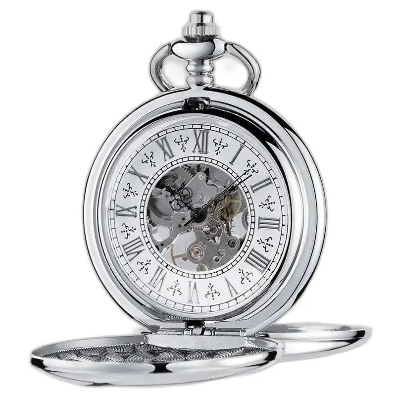 Montre à Gousset Argent Double Chasseur Classique