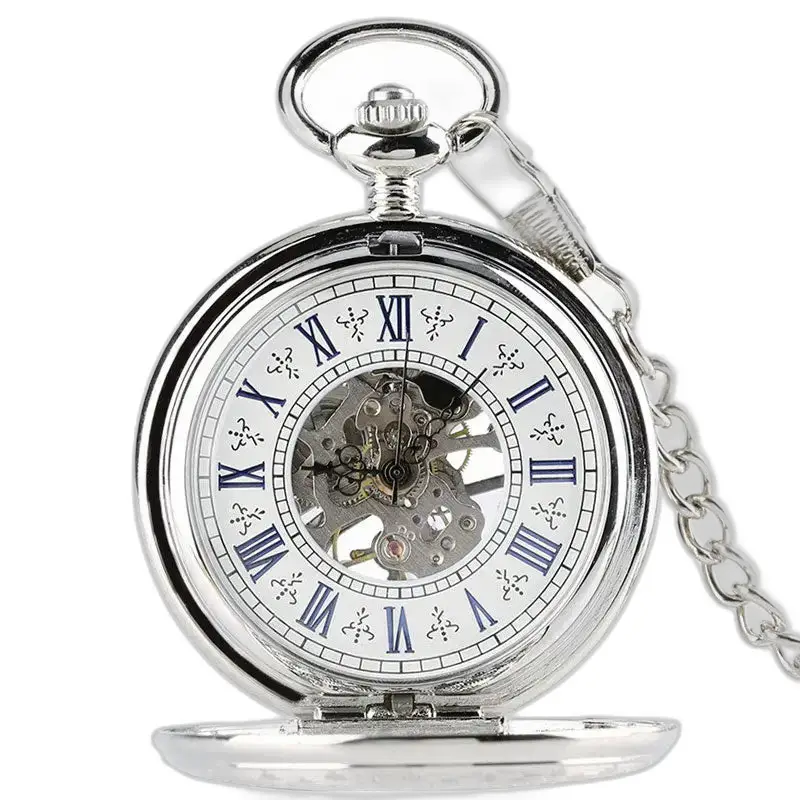 Montre à Gousset Argent Mécanique Luxe Homme