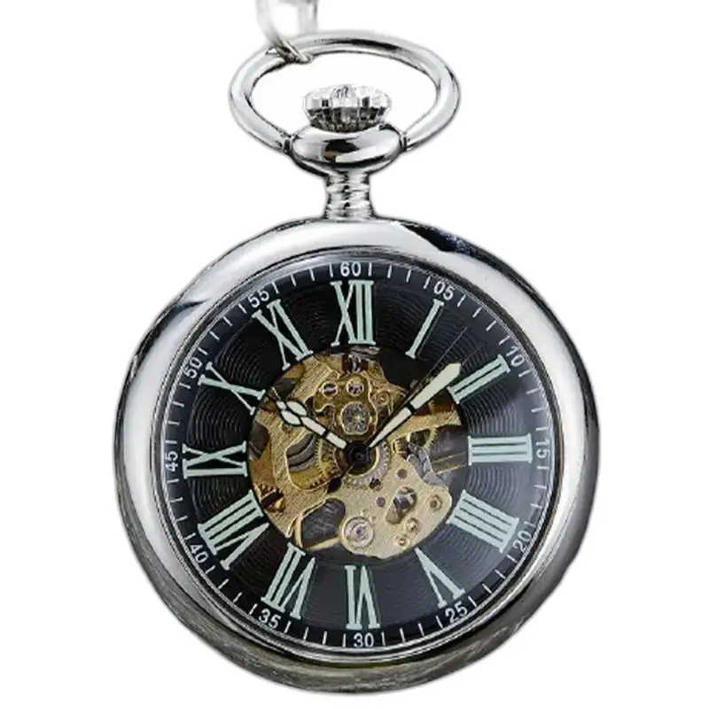 Montre à Gousset Argent Moderne Luxe