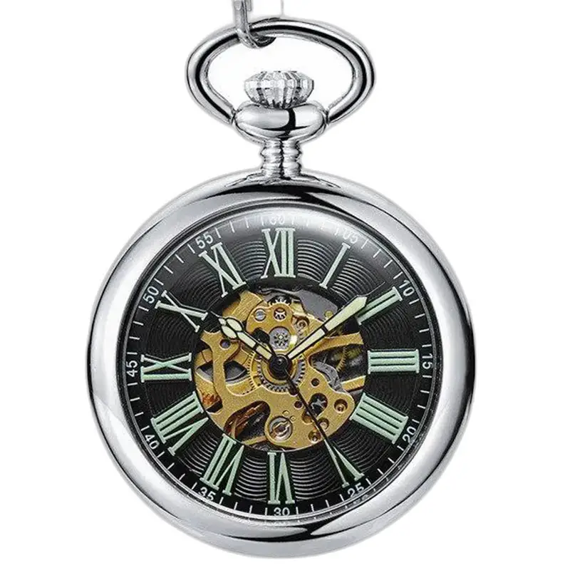 Montre à Gousset Argent Moderne Luxe
