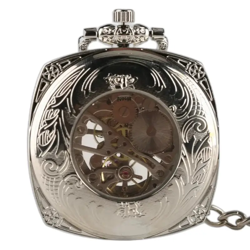 Montre à Gousset Argent Style Moderne Homme