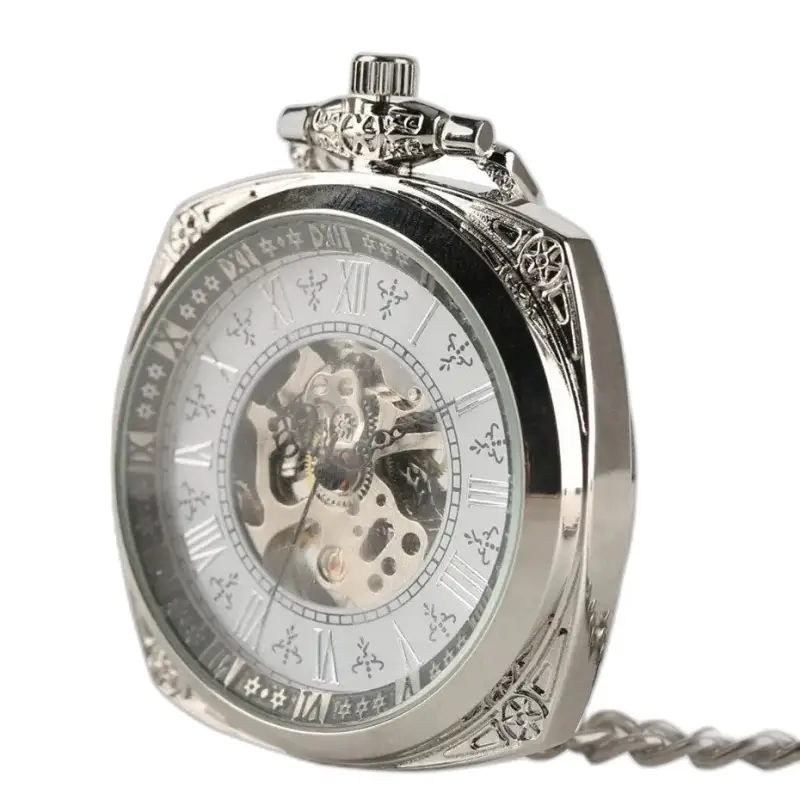 Montre à Gousset Argent Style Moderne Homme