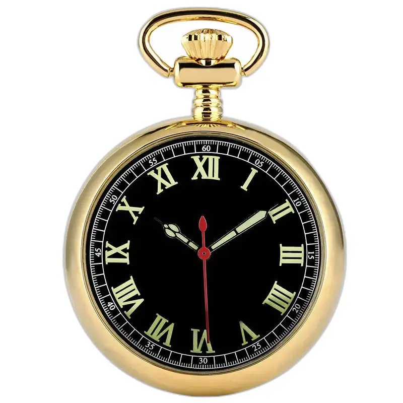 Montre à Gousset Automatique Cadran Ouvert Chic - Argent