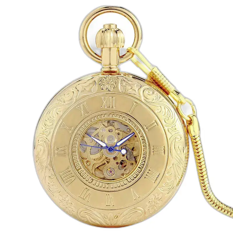 Montre à Gousset Automatique Demi Chasseur Chic