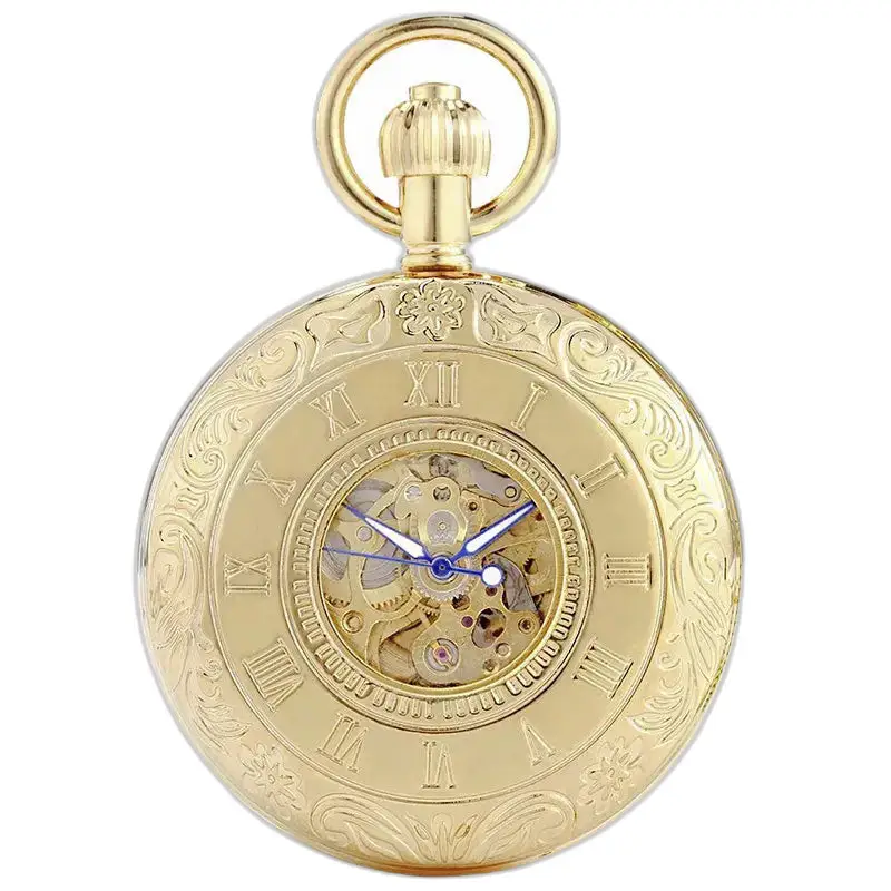 Montre à Gousset Automatique Demi Chasseur Chic