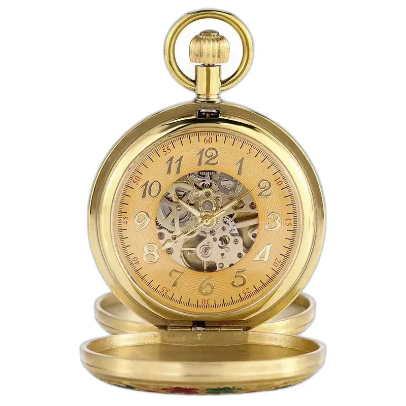 Montre à Gousset Automatique Double Clapets Chic