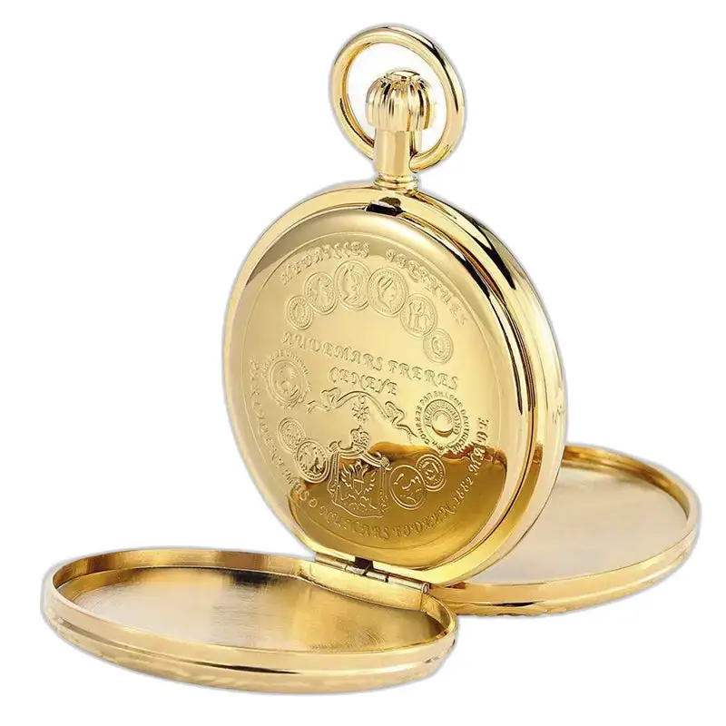 Montre à Gousset Automatique Double Clapets Chic