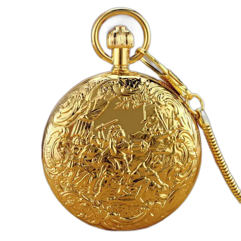 Montre à Gousset Automatique Double Clapets Chic