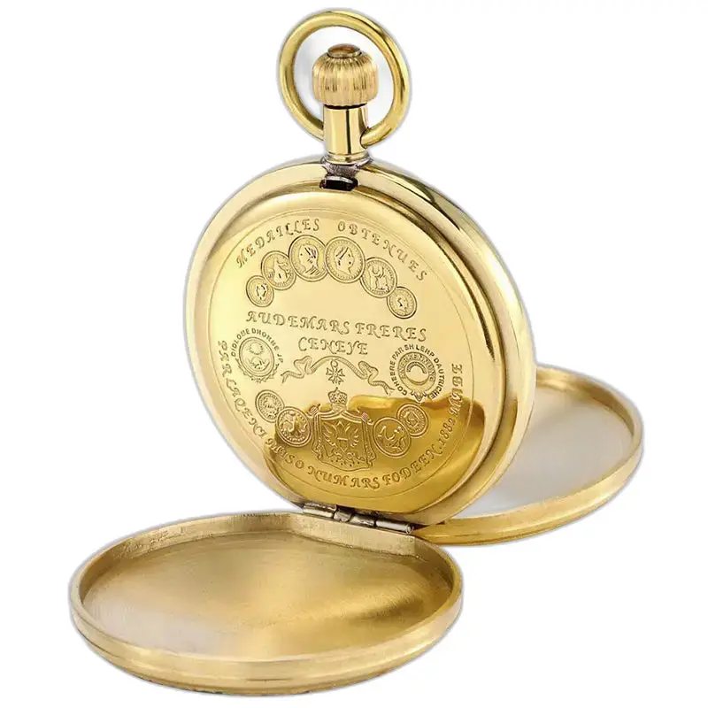 Montre à Gousset Automatique Double Clapets Chic