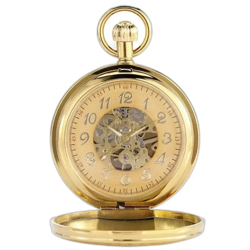 Montre à Gousset Automatique Double Clapets Chic