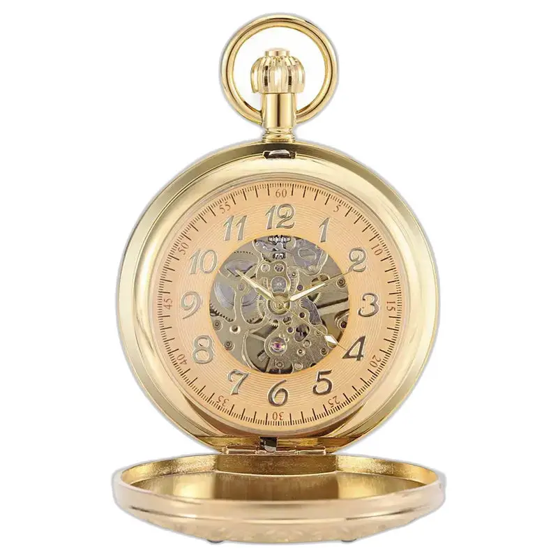 Montre à Gousset Automatique Double Clapets Chic