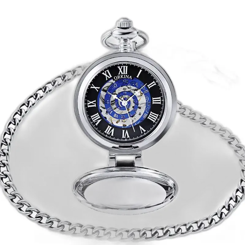Montre à Gousset Automatique Moderne Homme Femme