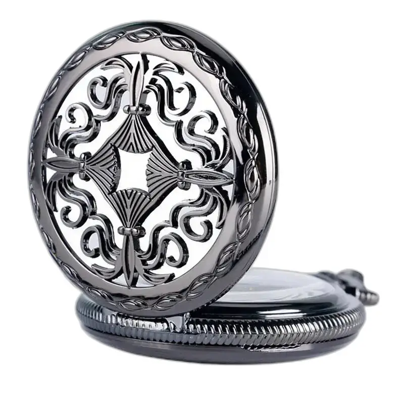 Montre à Gousset Automatique Mystic Hearth Noir