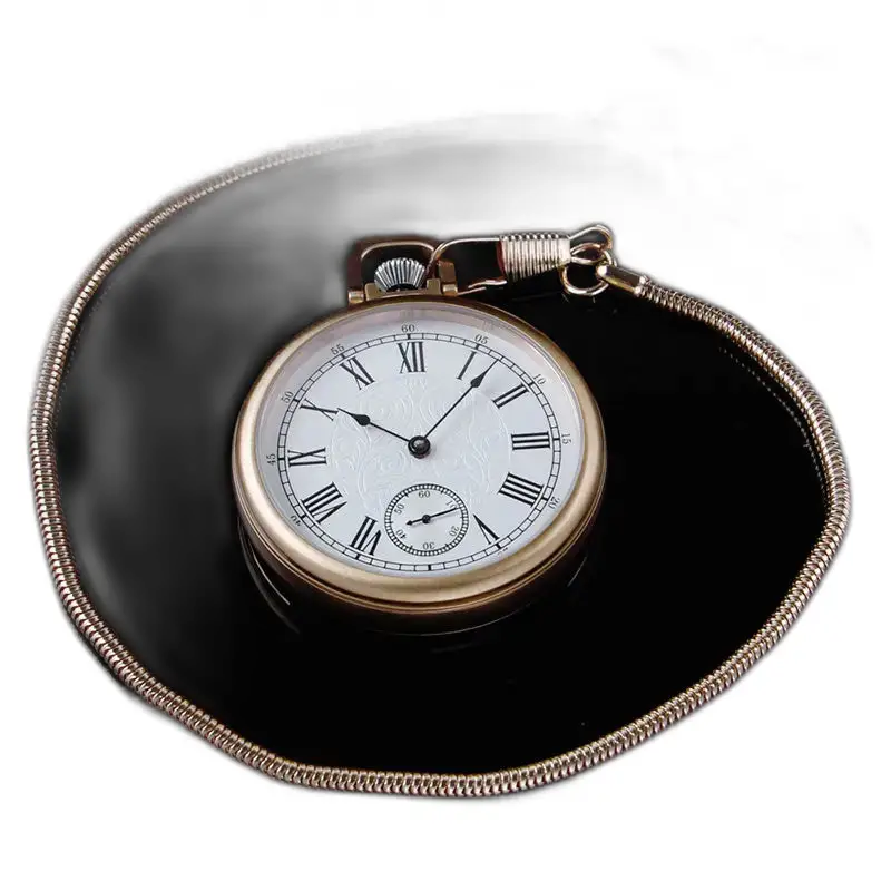 Montre à Gousset Automatique Or Rose Waterproof