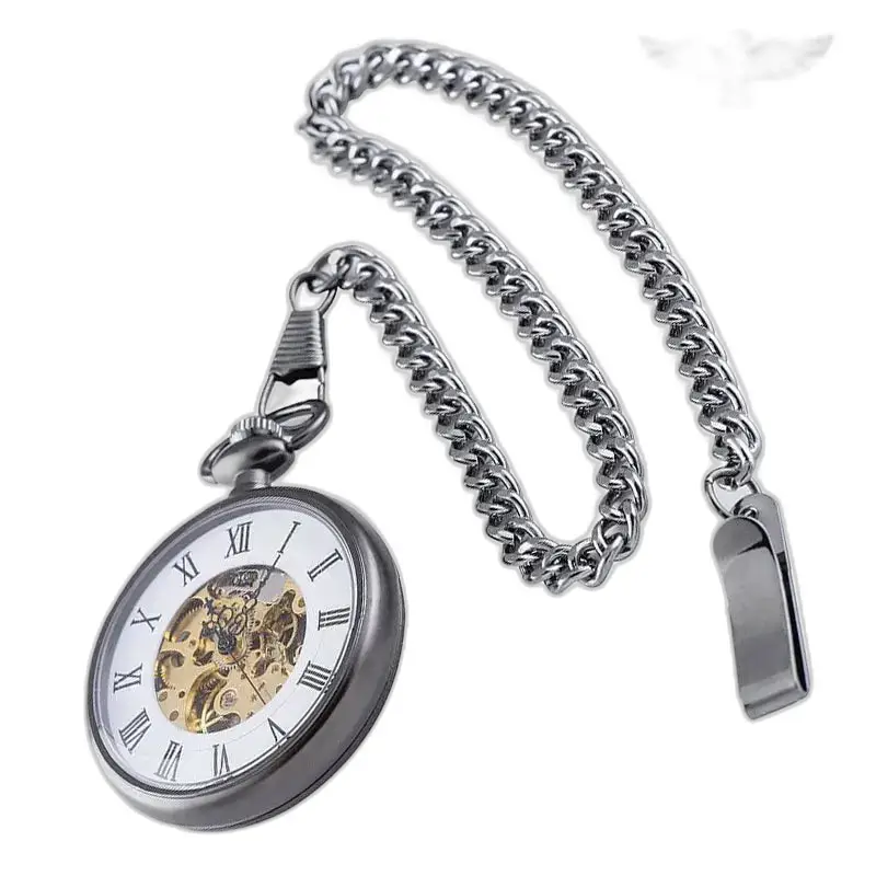 Montre à Gousset Automatique Vintage Charm Cadran Ouvert