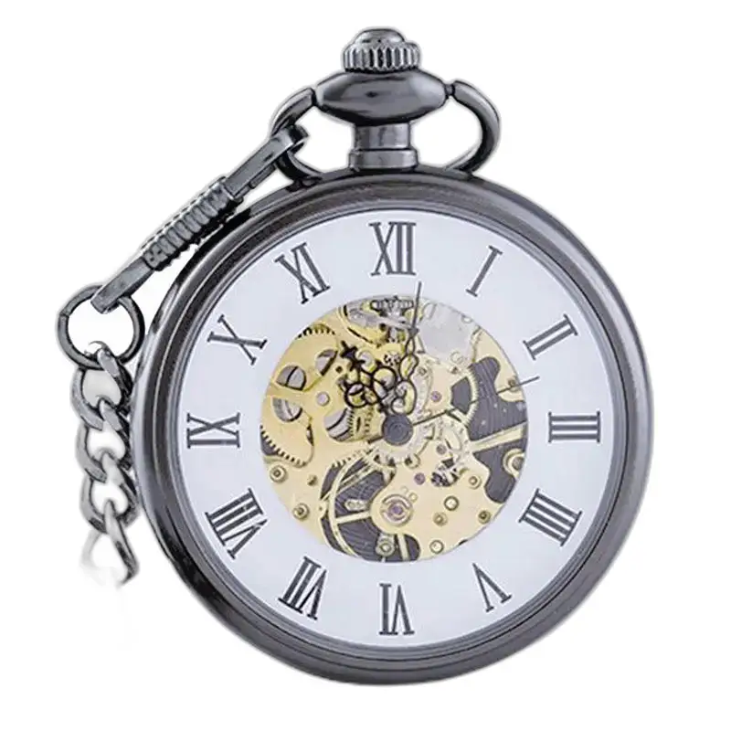 Montre à Gousset Automatique Vintage Charm Cadran Ouvert
