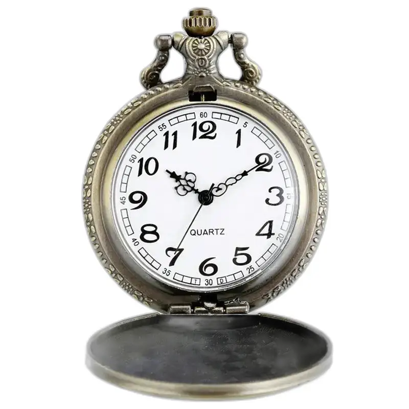 Montre à Gousset Collier Bronze Eden Vintage