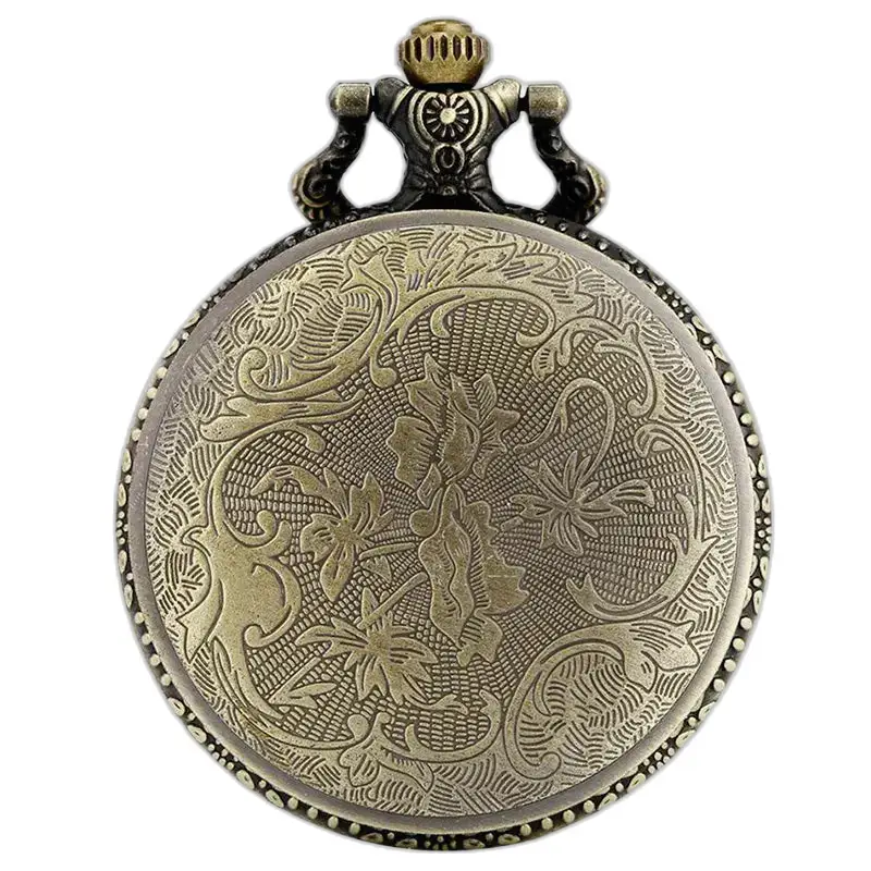Montre à Gousset Collier Bronze Eden Vintage