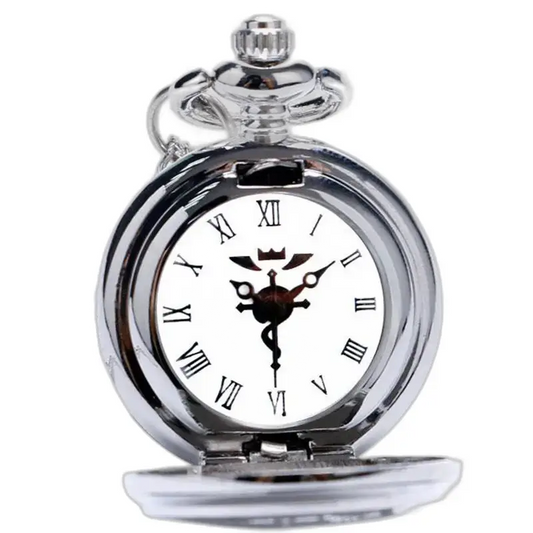 Montre à Gousset Collier Full Metal Chic