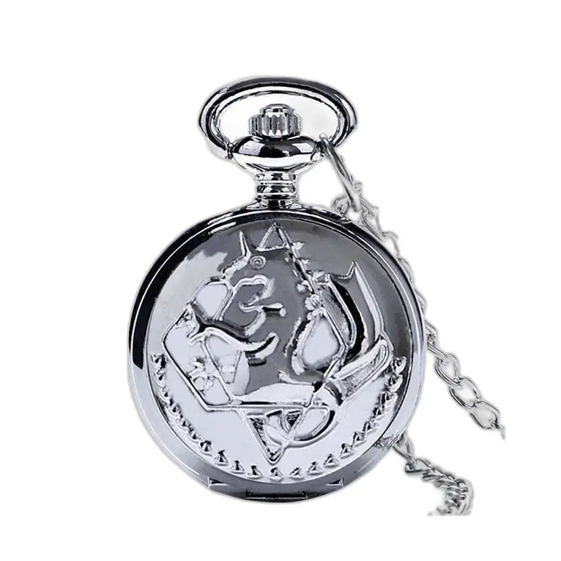 Montre à Gousset Collier Full Metal Chic