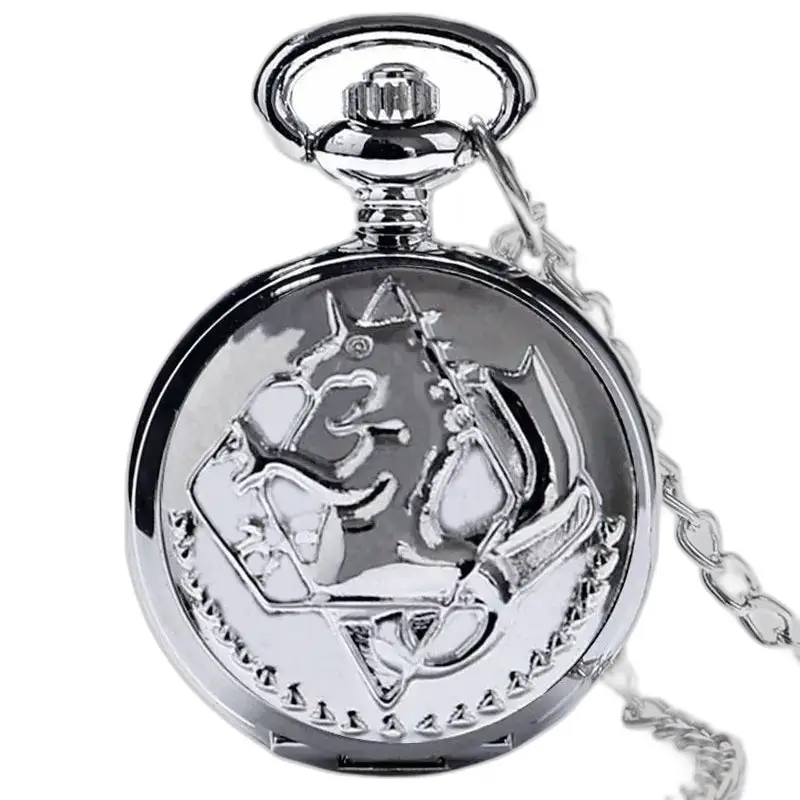 Montre à Gousset Collier Full Metal Chic