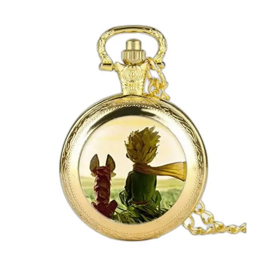 Montre à Gousset Collier le Petit Prince - Noir