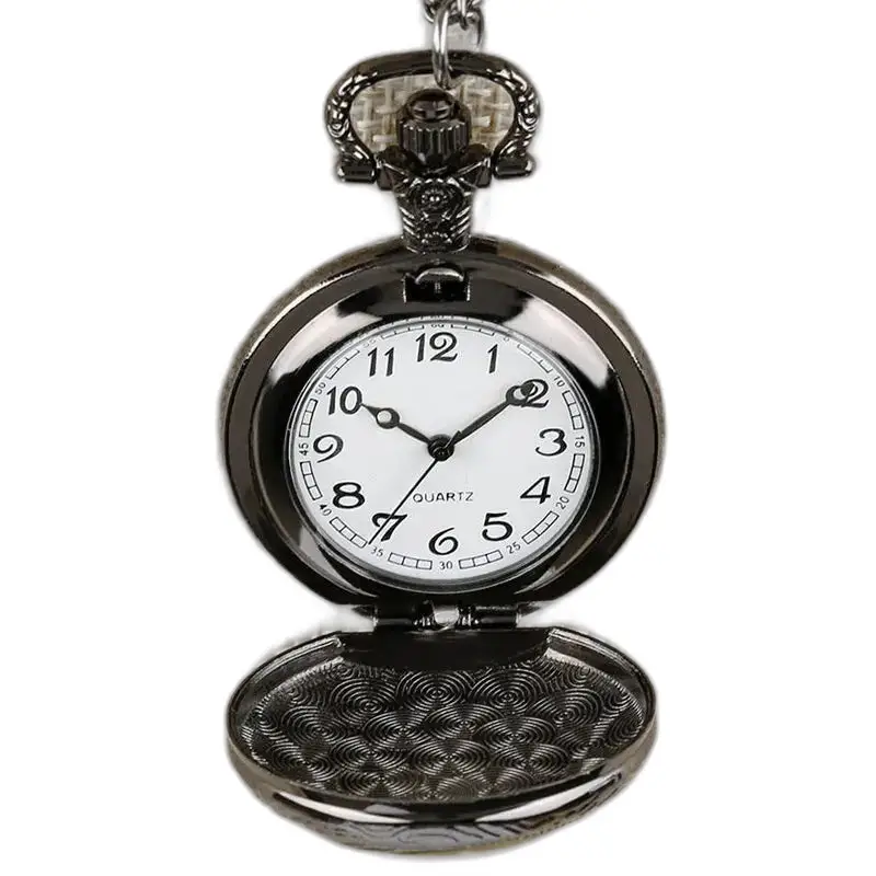 Montre à Gousset Collier Quartz One Piece Fantaisie