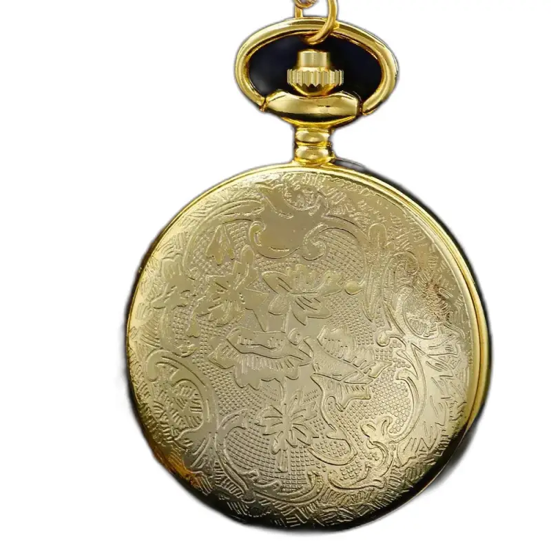 Montre à Gousset Collier Quartz Or Femme