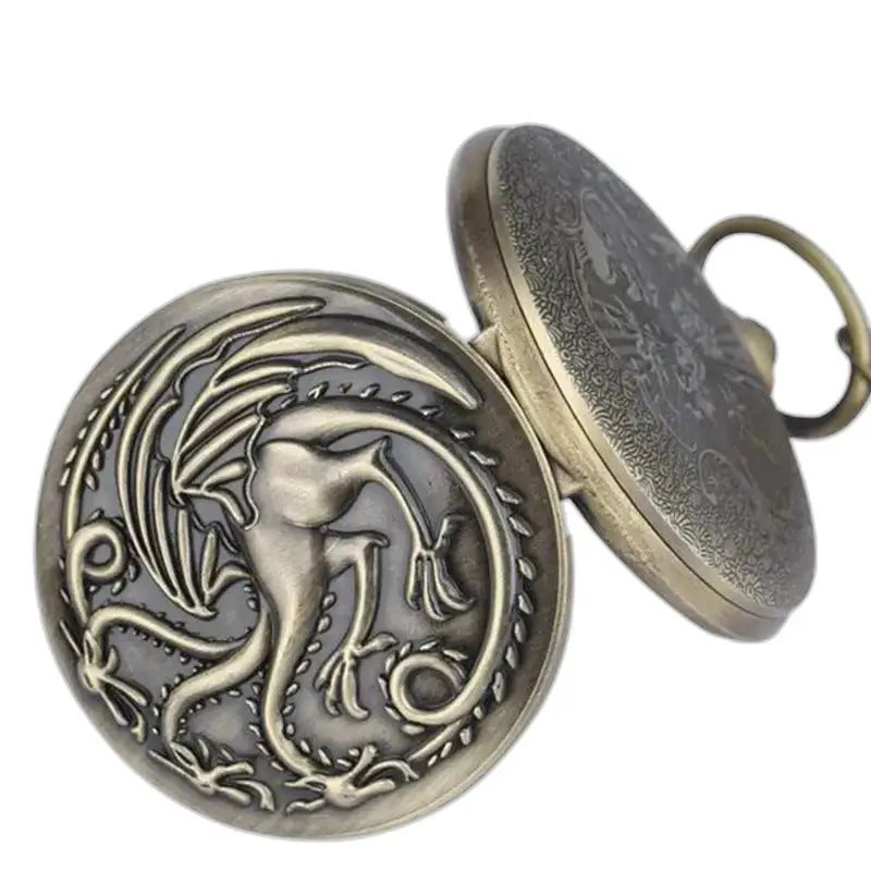 Montre à Gousset Collier Quartz Targaryen
