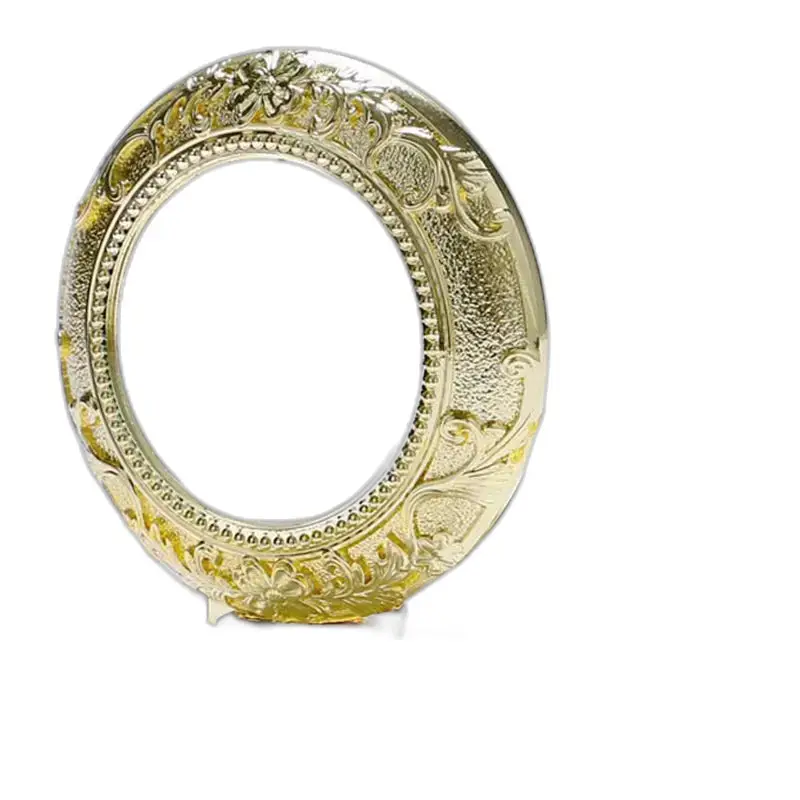 Cadre circulaire doré décoratif pour Montre à Gousset Golden Charm Luxe Homme Femme