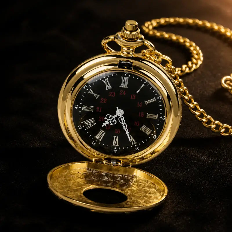 Montre à Gousset Quartz Demi-chasseur Homme - Univers Gousset