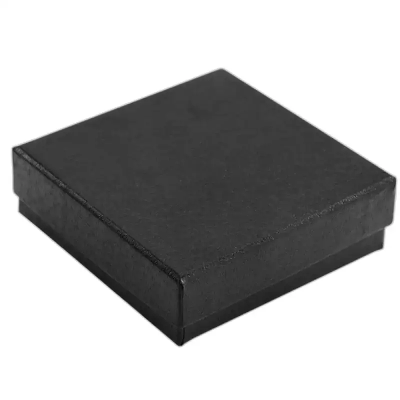 Boîte carrée noire pour Montre à Gousset Luxe Bird Gold Garden